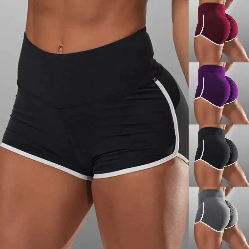 Women Casual Fitness Shorts Waistband