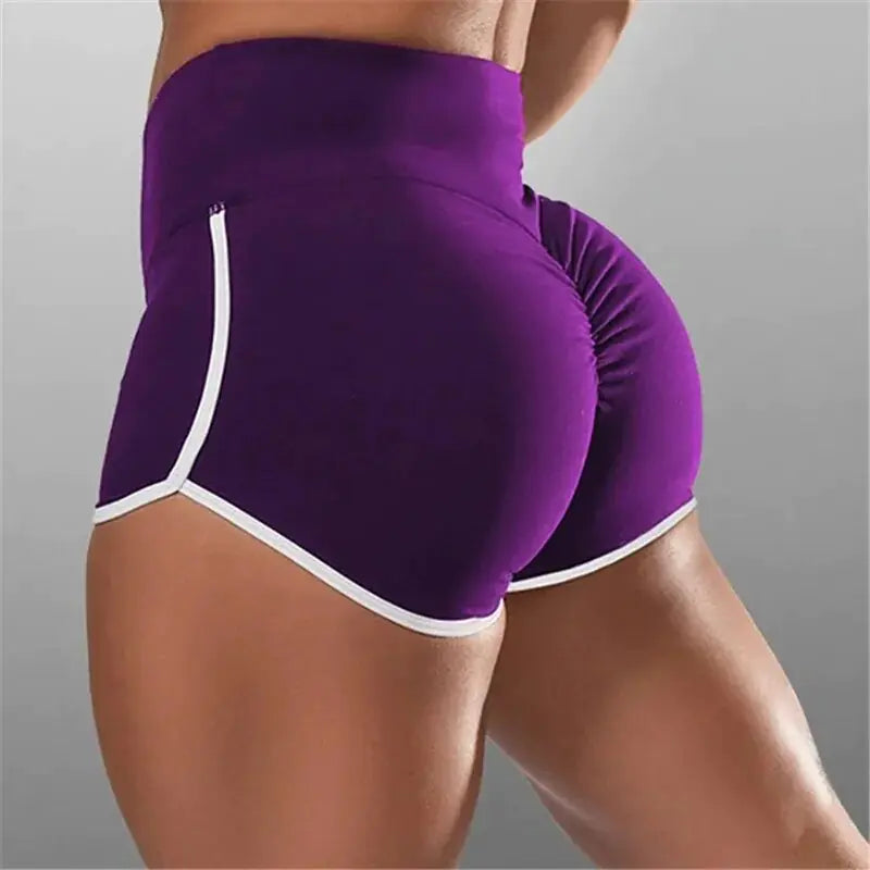 Women Casual Fitness Shorts Waistband