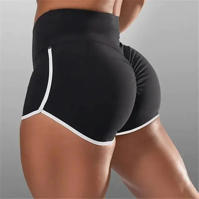 Women Casual Fitness Shorts Waistband